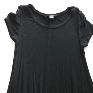 American Dream Black Cotton Dress